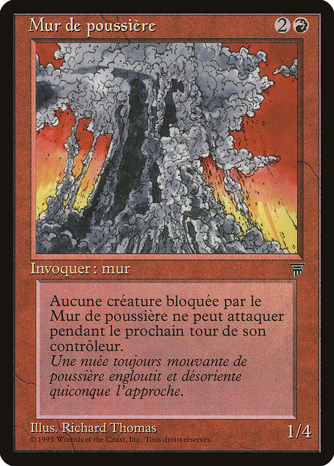 Wall of Dust (French) - "Mur de poussiere" [Renaissance] | Galaxy Games LLC