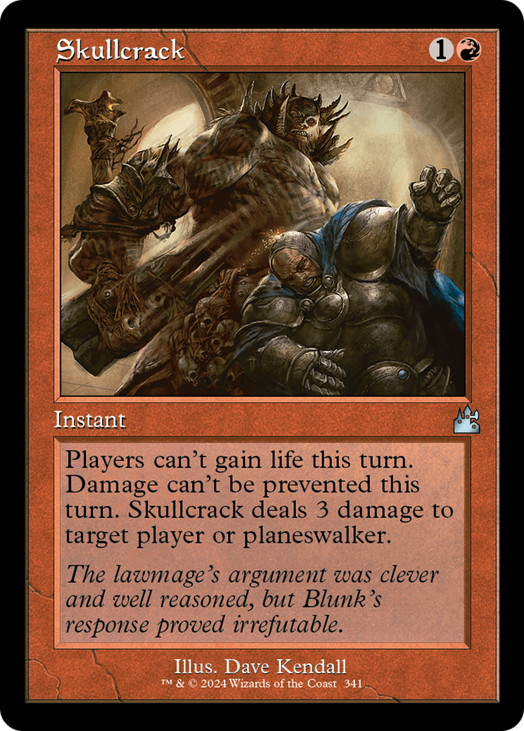Skullcrack (Retro Frame) [Ravnica Remastered] | Galaxy Games LLC