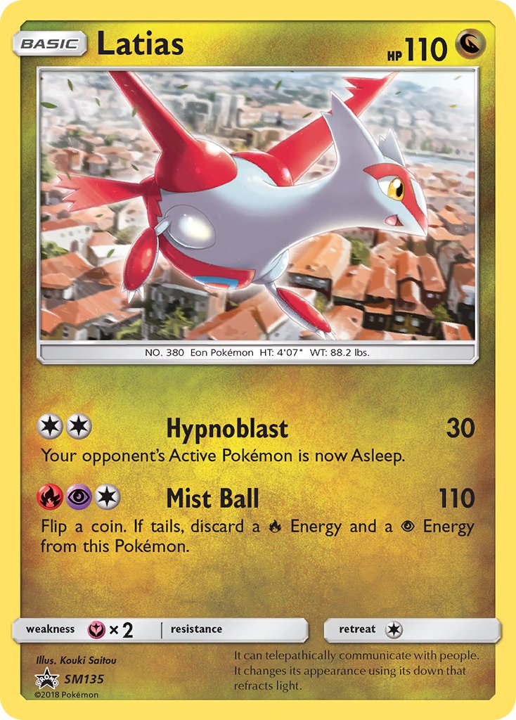 Latias (SM135) [Sun & Moon: Black Star Promos] | Galaxy Games LLC