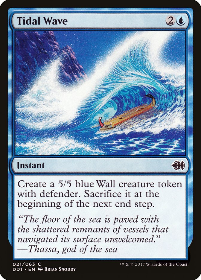 Tidal Wave [Duel Decks: Merfolk vs. Goblins] | Galaxy Games LLC