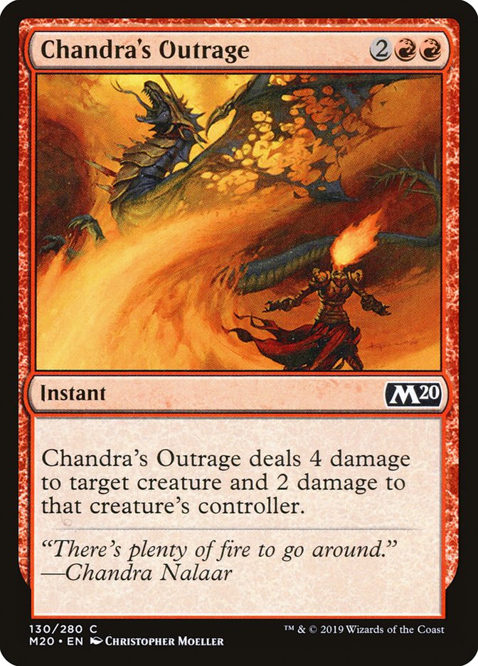 Chandra's Outrage [Core Set 2020] | Galaxy Games LLC