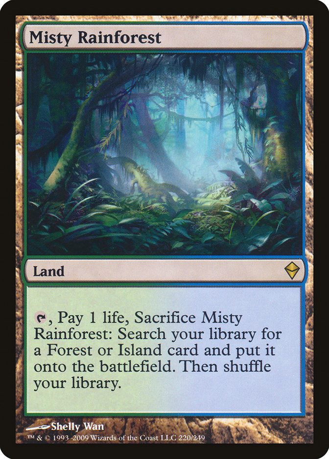 Misty Rainforest [Zendikar] | Galaxy Games LLC