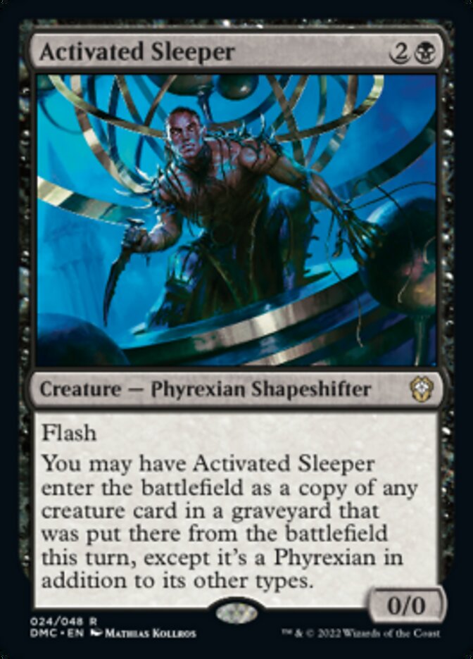 Activated Sleeper [Dominaria United Commander] | Galaxy Games LLC