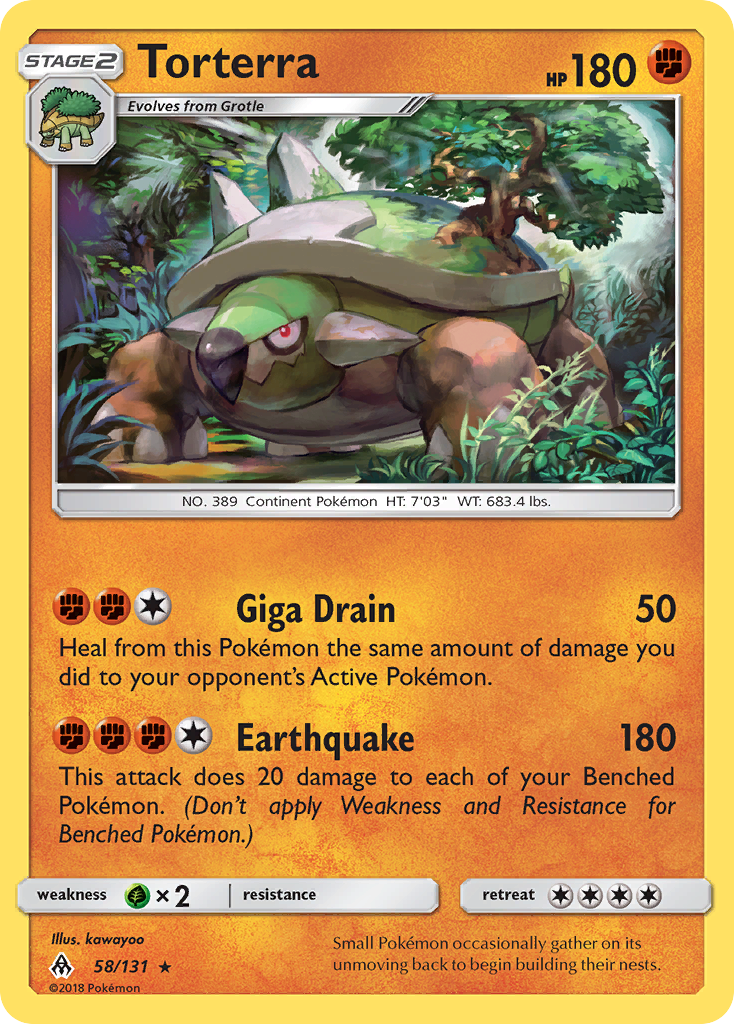 Torterra (58/131) [Sun & Moon: Forbidden Light] | Galaxy Games LLC