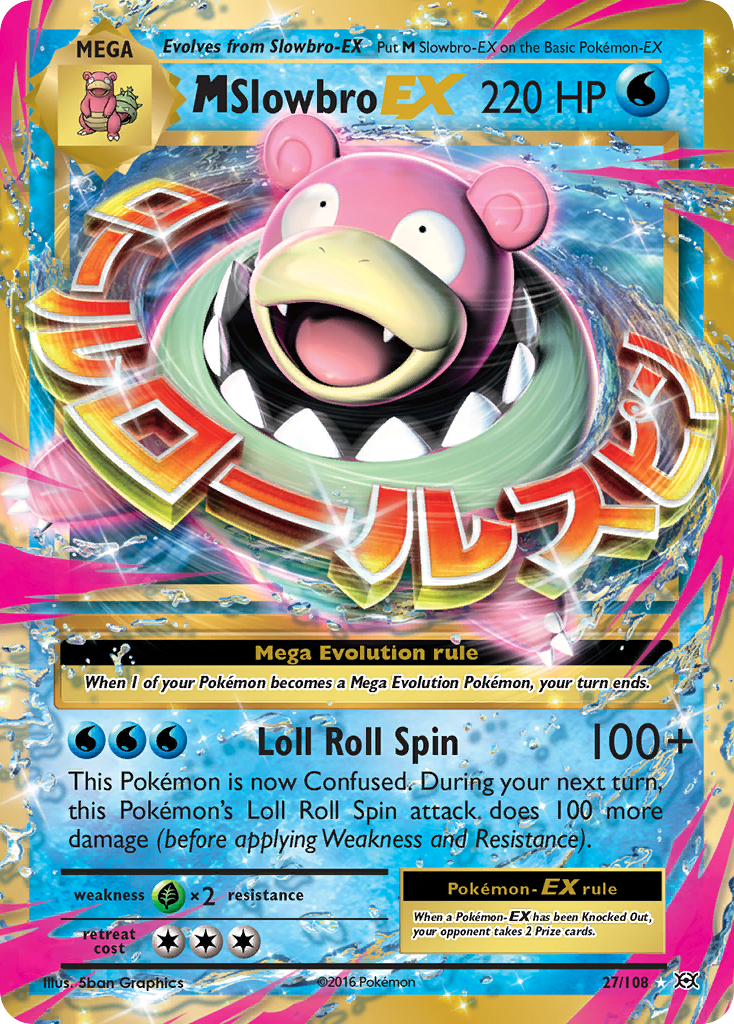 M Slowbro EX (27/108) [XY: Evolutions] | Galaxy Games LLC