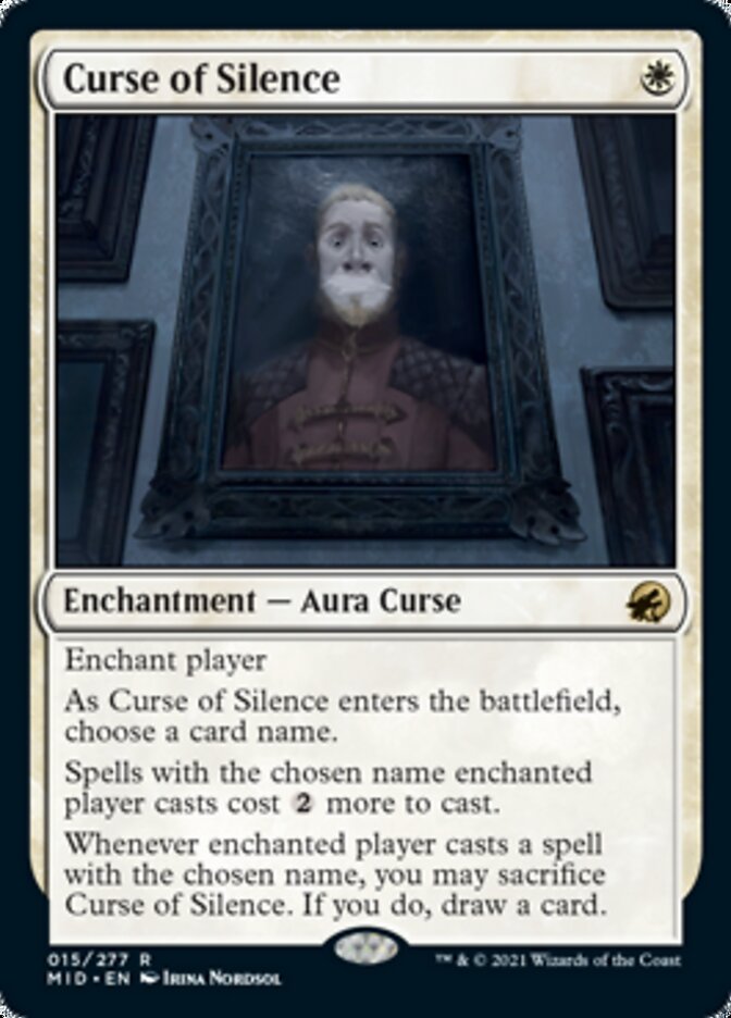 Curse of Silence [Innistrad: Midnight Hunt] | Galaxy Games LLC