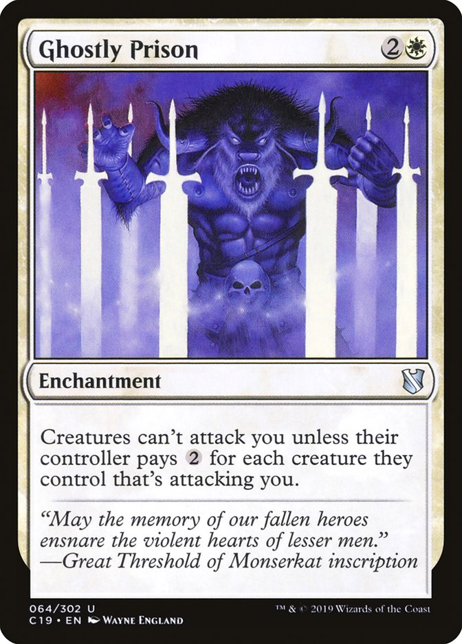 Ghostly Prison [Commander 2019] | Galaxy Games LLC