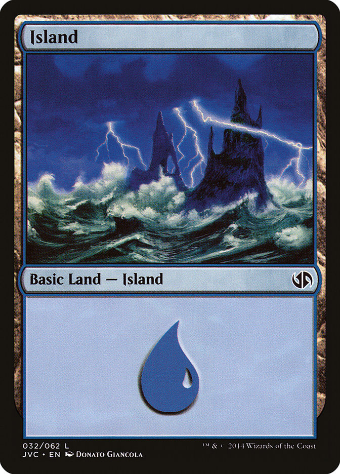 Island (32) [Duel Decks Anthology] | Galaxy Games LLC