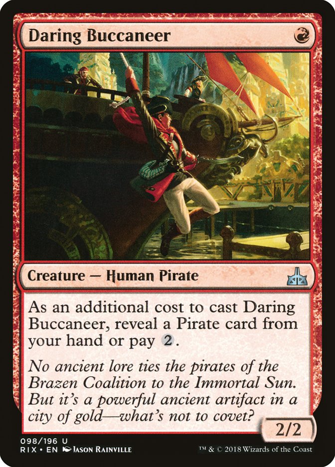 Daring Buccaneer [Rivals of Ixalan] | Galaxy Games LLC