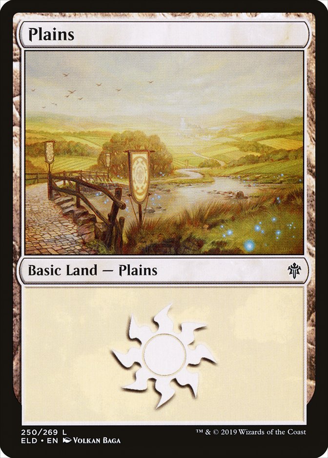 Plains (250) [Throne of Eldraine] | Galaxy Games LLC