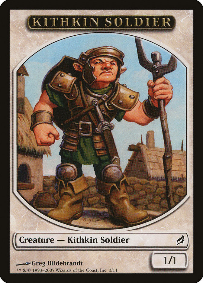 Kithkin Soldier Token [Lorwyn Tokens] | Galaxy Games LLC