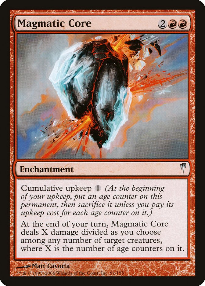 Magmatic Core [Coldsnap] | Galaxy Games LLC