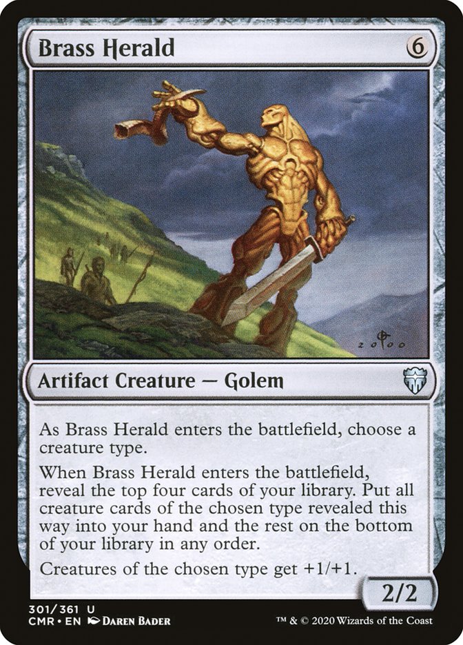 Brass Herald [Commander Legends] | Galaxy Games LLC