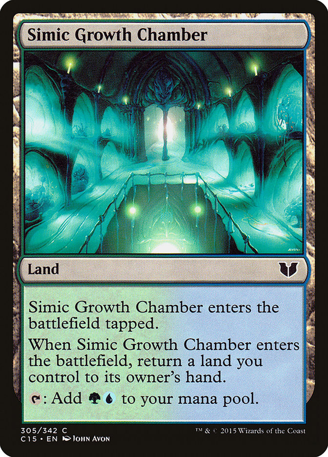 Simic Growth Chamber [Commander 2015] | Galaxy Games LLC