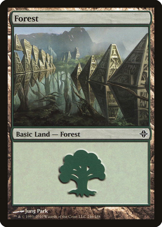 Forest (246) [Rise of the Eldrazi] | Galaxy Games LLC