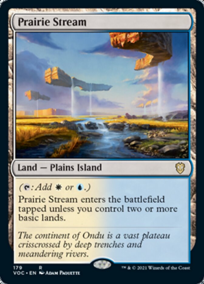 Prairie Stream [Innistrad: Crimson Vow Commander] | Galaxy Games LLC