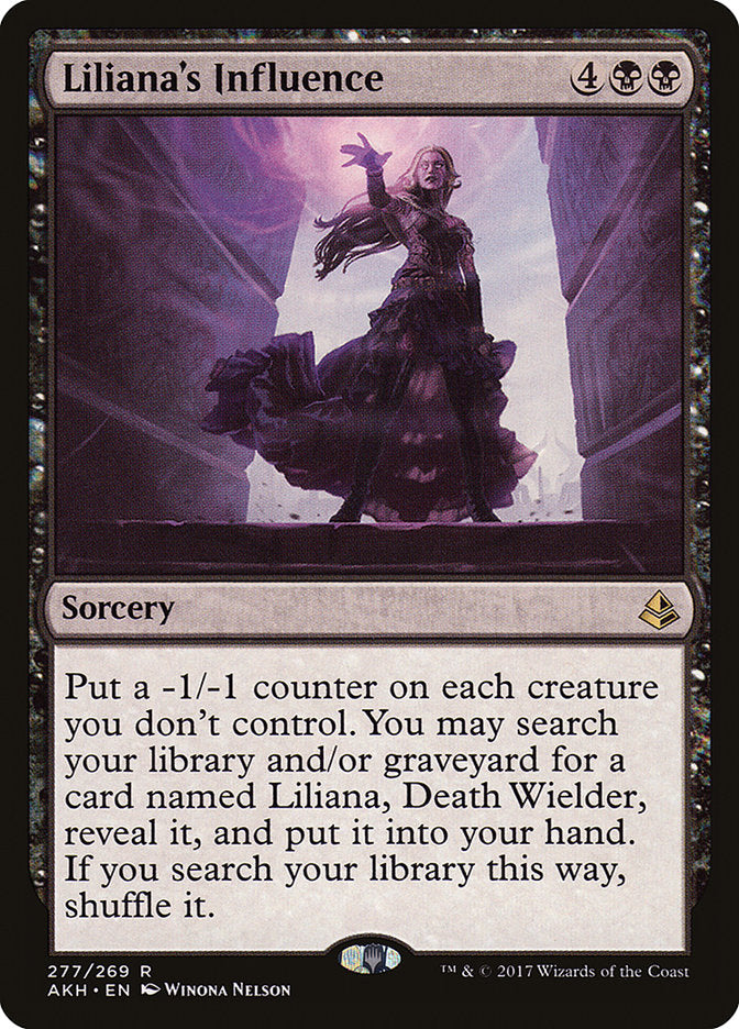 Liliana's Influence [Amonkhet] | Galaxy Games LLC