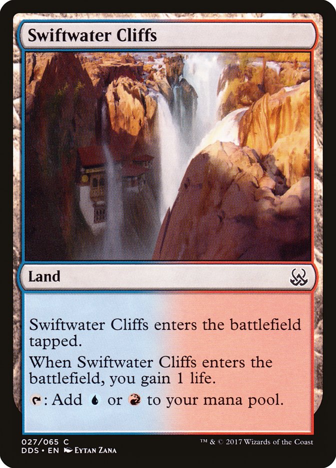 Swiftwater Cliffs [Duel Decks: Mind vs. Might] | Galaxy Games LLC