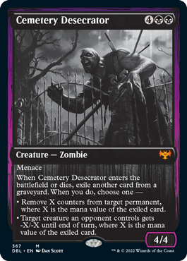 Cemetery Desecrator [Innistrad: Double Feature] | Galaxy Games LLC