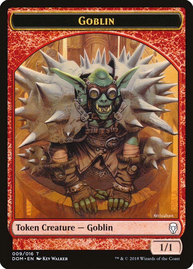 Goblin Token [Dominaria Tokens] | Galaxy Games LLC