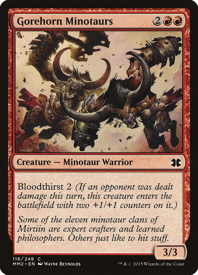 Gorehorn Minotaurs [Modern Masters 2015] | Galaxy Games LLC