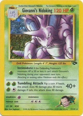 Giovanni's Nidoking (7/132) [Gym Challenge Unlimited] | Galaxy Games LLC