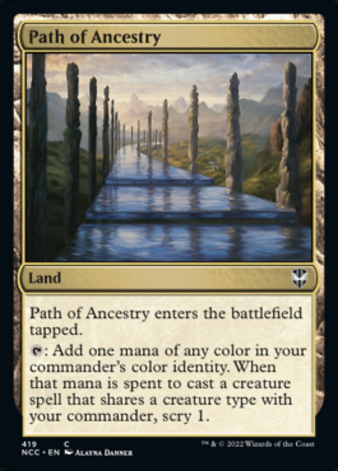 Path of Ancestry [Streets of New Capenna Commander] | Galaxy Games LLC