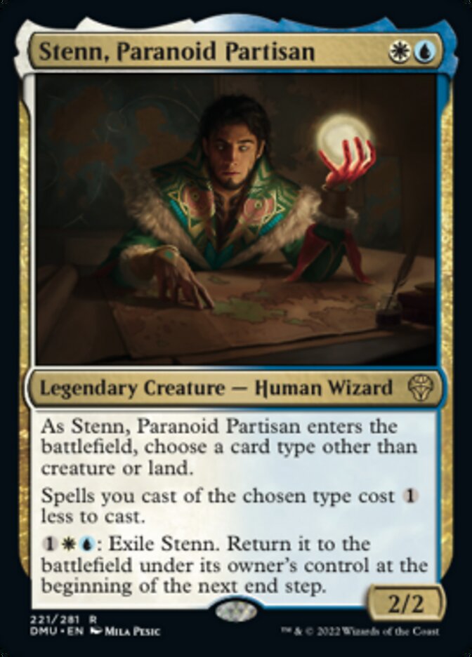 Stenn, Paranoid Partisan [Dominaria United] | Galaxy Games LLC