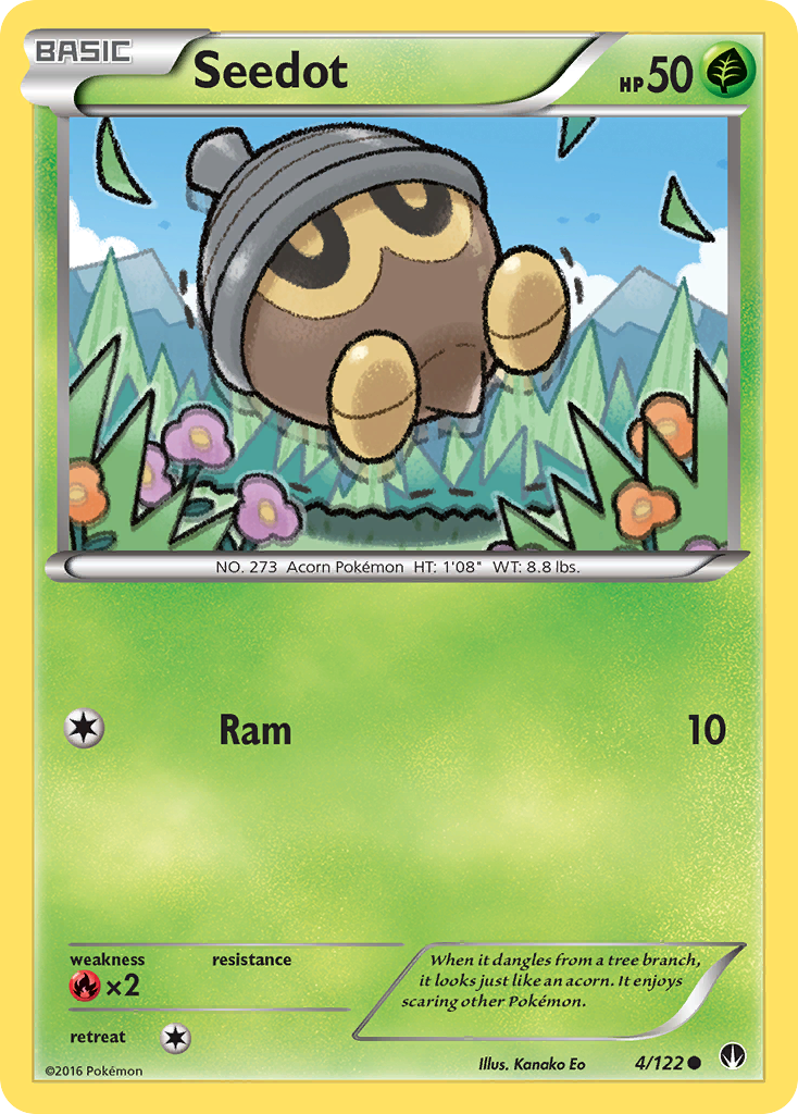 Seedot (4/122) [XY: BREAKpoint] | Galaxy Games LLC