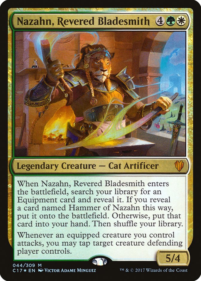 Nazahn, Revered Bladesmith [Commander 2017] | Galaxy Games LLC