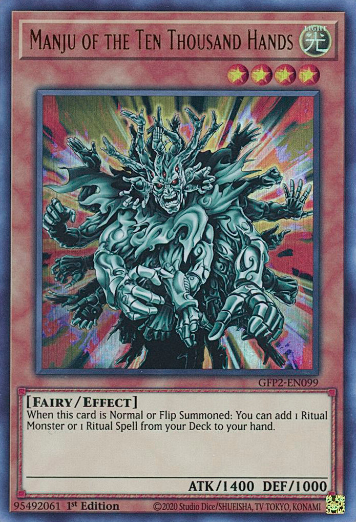 Manju of the Ten Thousand Hands [GFP2-EN099] Ultra Rare | Galaxy Games LLC