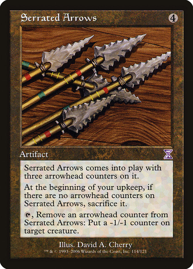 Serrated Arrows [Time Spiral Timeshifted] | Galaxy Games LLC