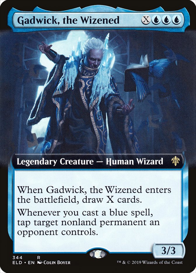 Gadwick, the Wizened (Extended Art) [Throne of Eldraine] | Galaxy Games LLC