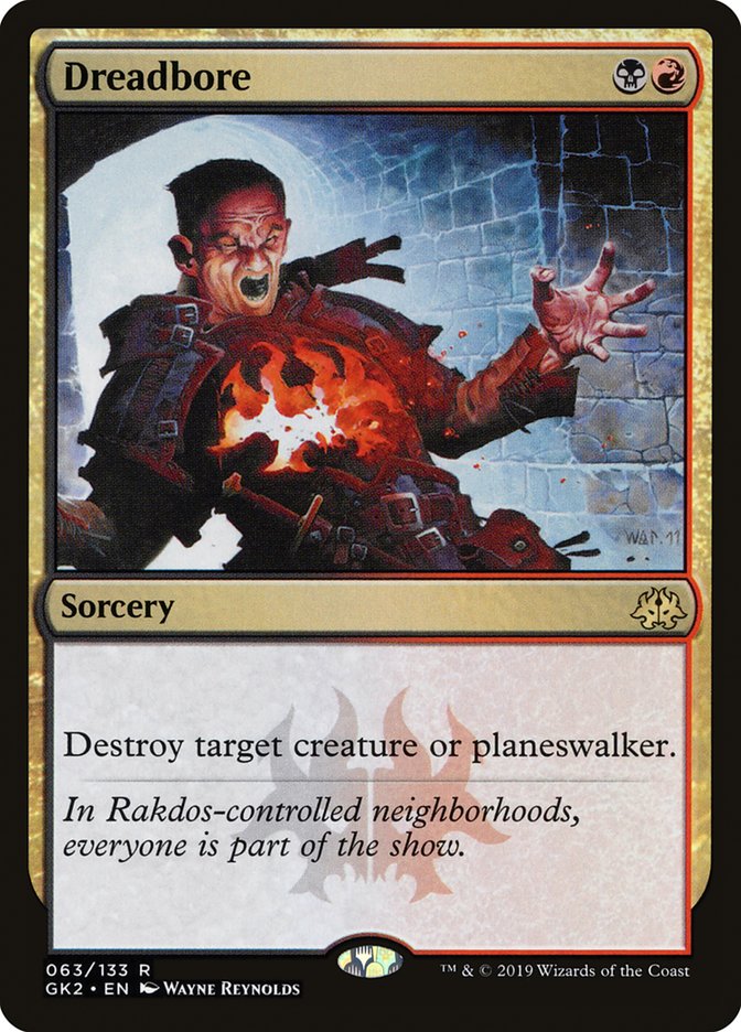 Dreadbore [Ravnica Allegiance Guild Kit] | Galaxy Games LLC