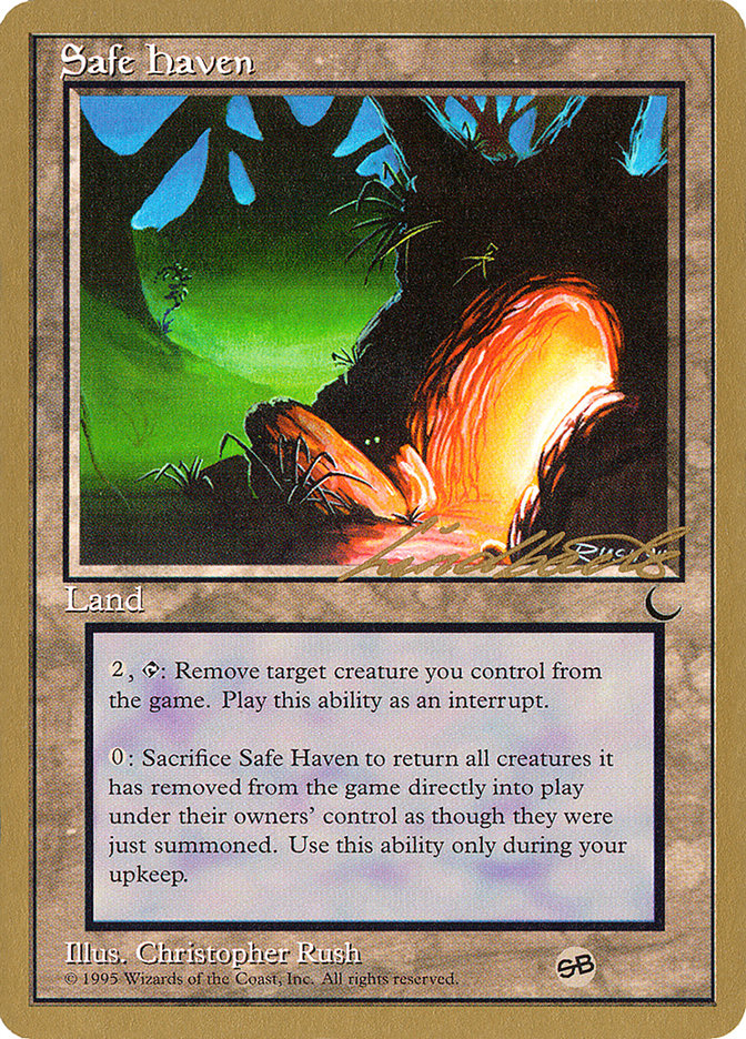 Safe Haven (Leon Lindback) (SB) [Pro Tour Collector Set] | Galaxy Games LLC