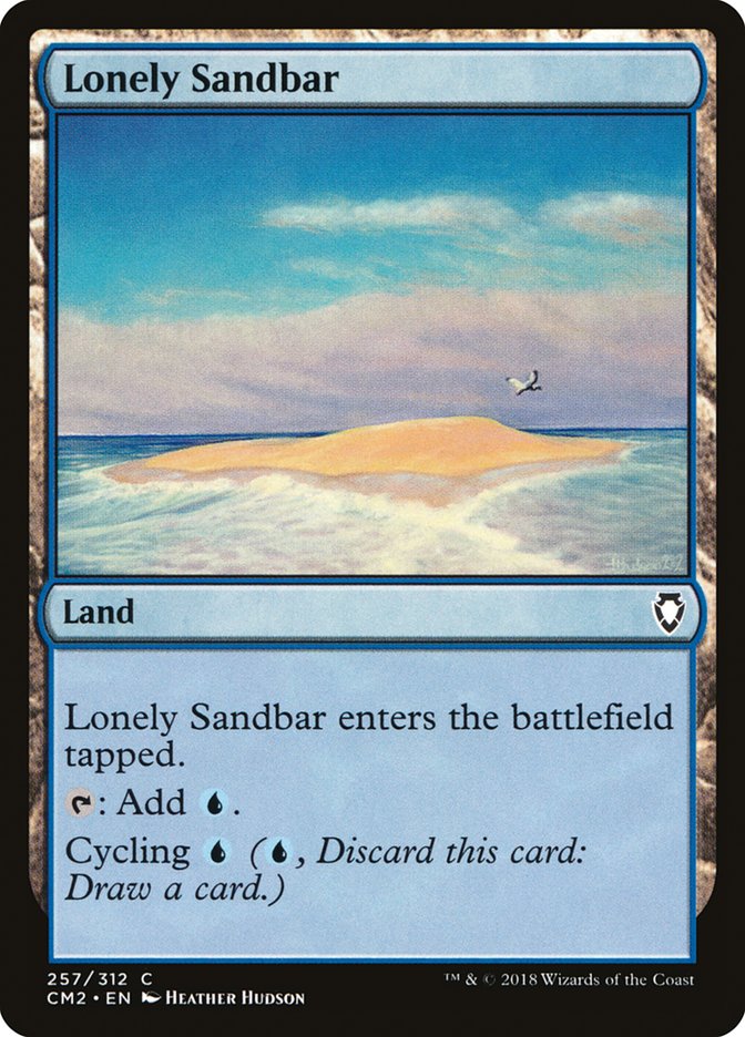 Lonely Sandbar [Commander Anthology Volume II] | Galaxy Games LLC