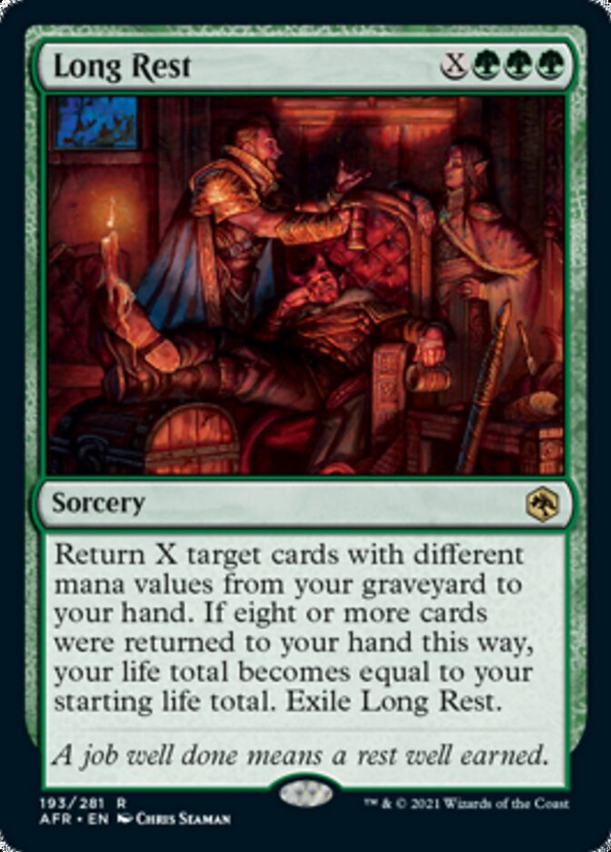 Long Rest [Dungeons & Dragons: Adventures in the Forgotten Realms] | Galaxy Games LLC