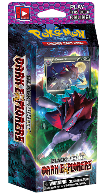 Black & White: Dark Explorers - Theme Deck (Shadows) | Galaxy Games LLC