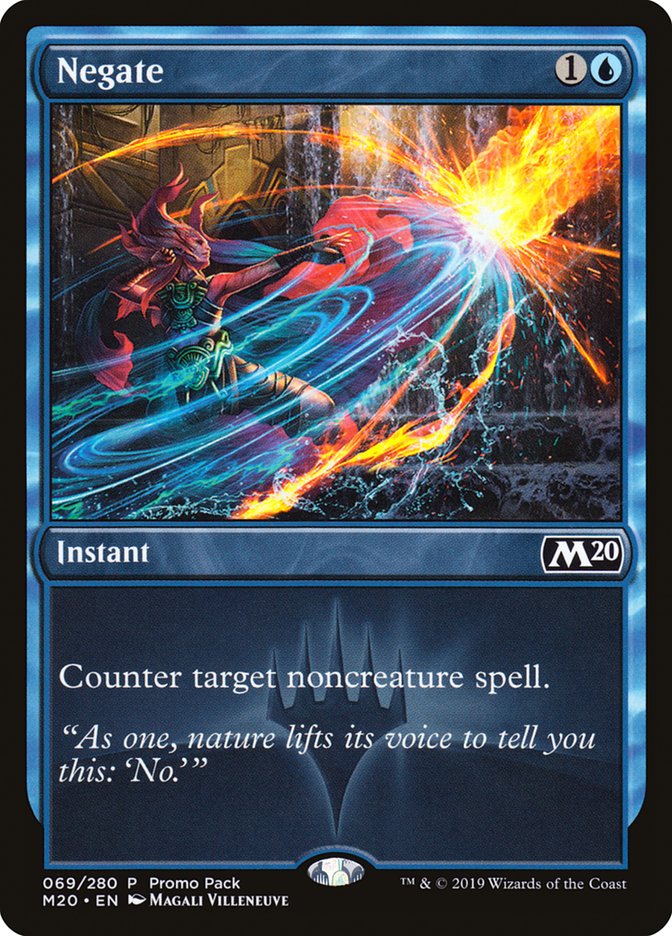 Negate (Promo Pack) [Core Set 2020 Promos] | Galaxy Games LLC