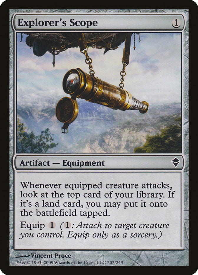 Explorer's Scope [Zendikar] | Galaxy Games LLC
