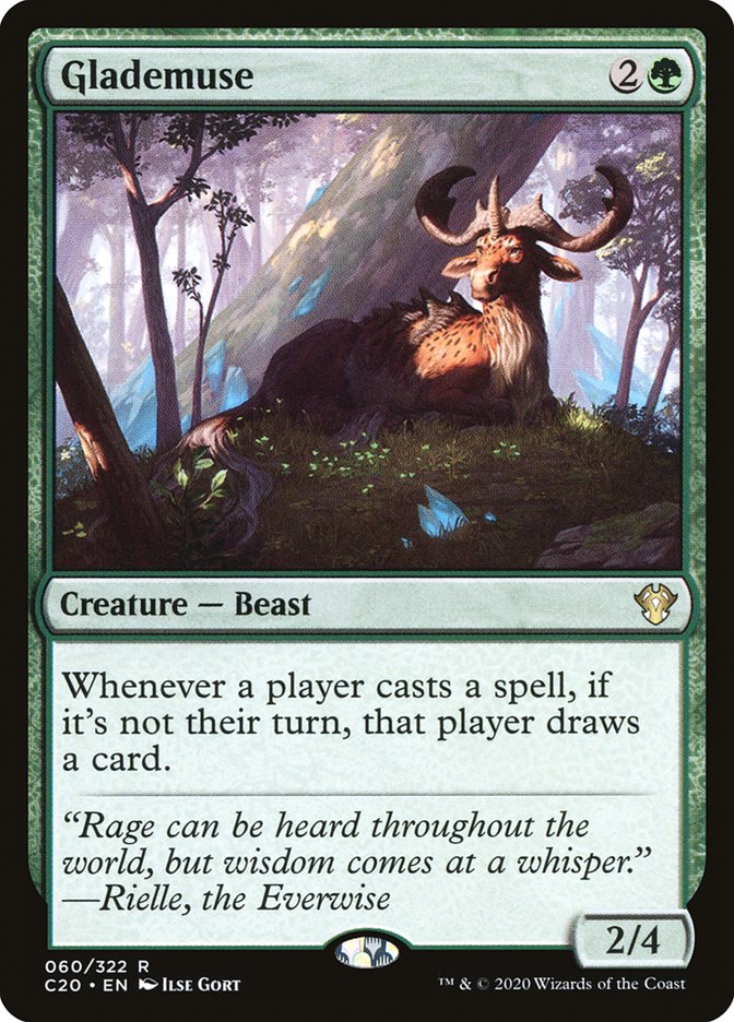 Glademuse [Commander 2020] | Galaxy Games LLC