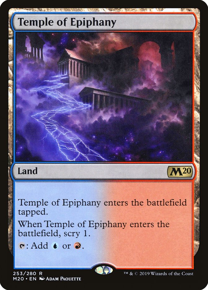 Temple of Epiphany [Core Set 2020] | Galaxy Games LLC