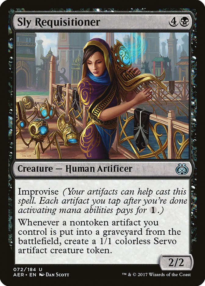 Sly Requisitioner [Aether Revolt] | Galaxy Games LLC