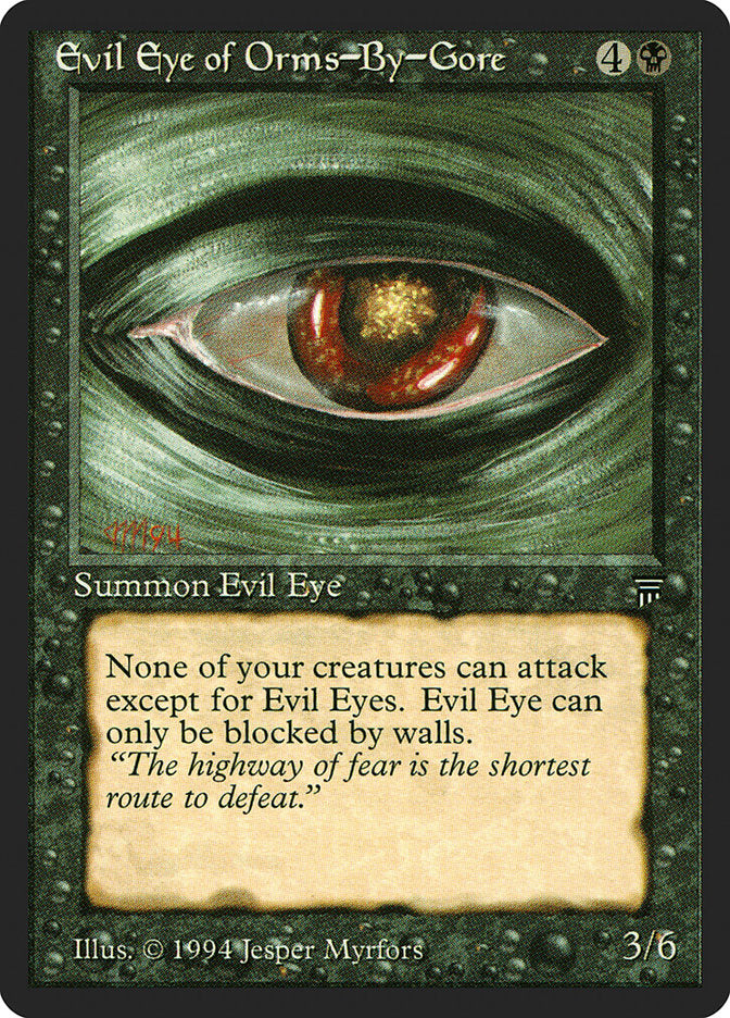 Evil Eye of Orms-by-Gore [Legends] | Galaxy Games LLC