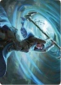 Sea Gate Stormcaller Art Card [Zendikar Rising Art Series] | Galaxy Games LLC