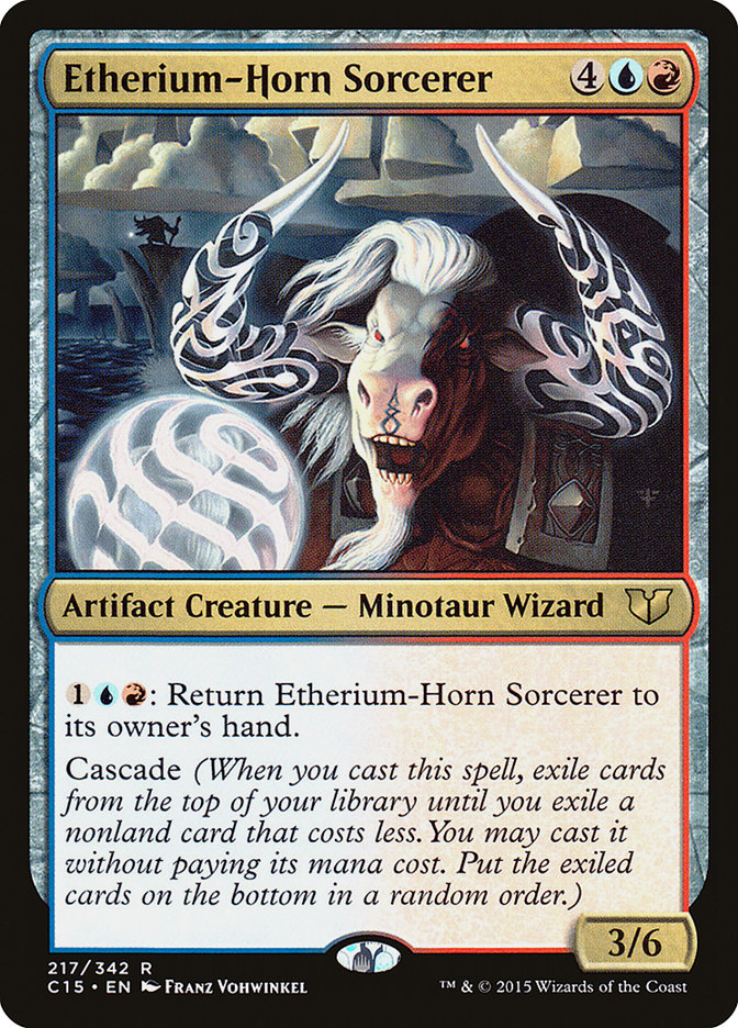 Etherium-Horn Sorcerer [Commander 2015] | Galaxy Games LLC