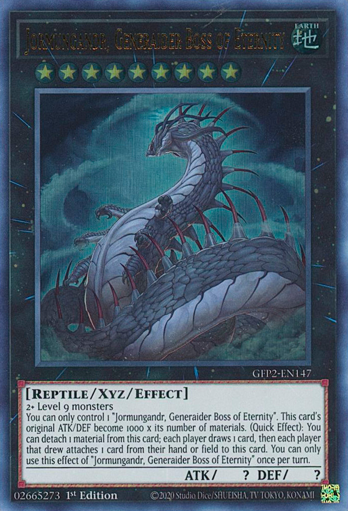 Jormungandr, Generaider Boss of Eternity [GFP2-EN147] Ultra Rare | Galaxy Games LLC