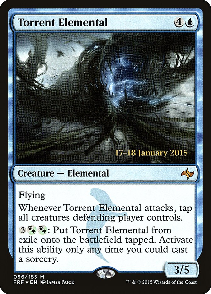 Torrent Elemental [Fate Reforged Prerelease Promos] | Galaxy Games LLC