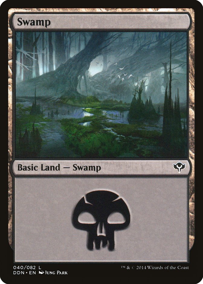 Swamp (40) [Duel Decks: Speed vs. Cunning] | Galaxy Games LLC