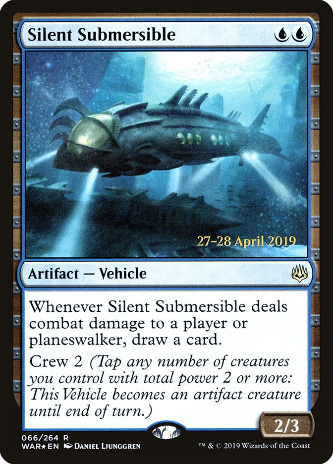 Silent Submersible [War of the Spark Prerelease Promos] | Galaxy Games LLC